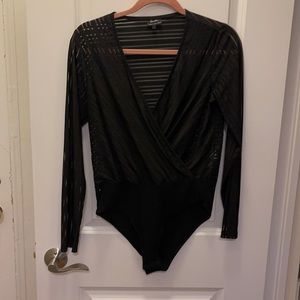 Bardot sheer body suit